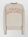 Autry Melange Light Grey Cotton Main Wom Sweatshirt