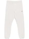 Autry Grey Cotton Sweatpants With Black Logo