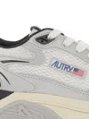 Autry Leather Hyperway Low Sneakers In Multi