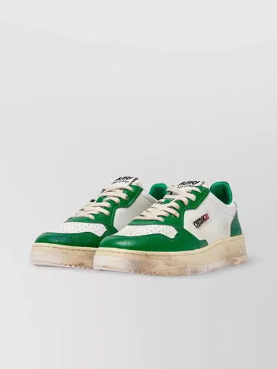 AUTRY HANDCRAFTED LOW TOP SNEAKERS