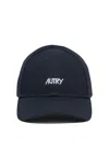 Autry Blu Baseball Hat With White Logo In Blue