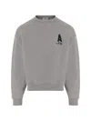 Autry Heritage Sweatshirt With Washed Effect In Gray
