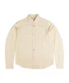Autry Herringbone Overshirt In Nude