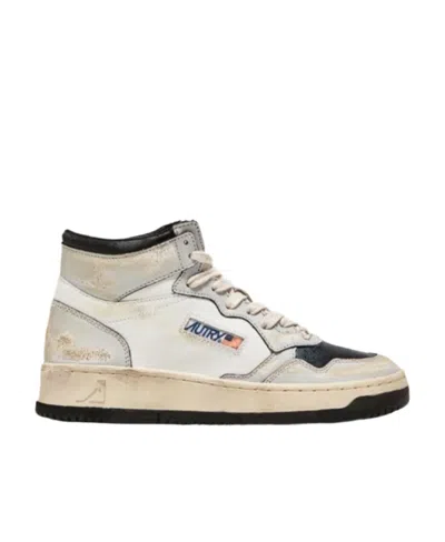 Autry High-top Leisure Sneakers In Nude