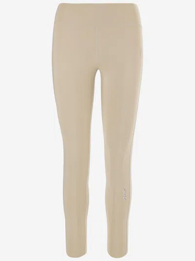 Autry High-waist Nylon Blend Leggings In White