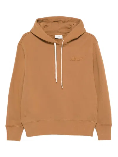 Autry Hooded Embroidered Logo In Brown