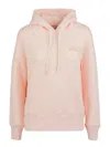 Autry Logo Hooded Sweatshirt Long Sleeves In Pink