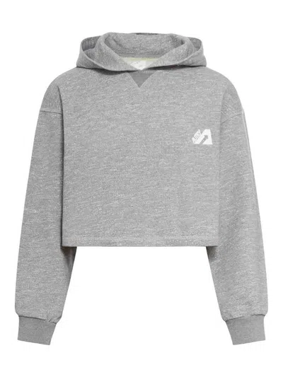 Autry Hoodie Action Wom In Grey