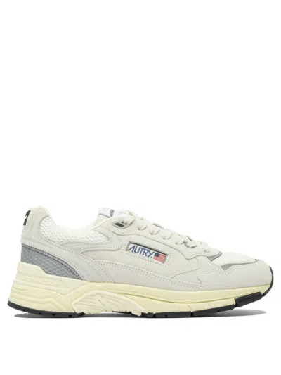AUTRY AUTRY HYPERWAY LOW MAN SUEDE/MESH WHT/SILV
