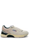 Autry Hyperway Low Panelled Suede Sneakers In Multi
