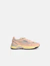 Autry 'hyperway Low' 'powder' Mesh And Suede Sneakers And Silver