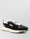 Autry Hyperway Low Sneakers Mesh Panels Sole In Black