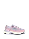 Autry Low Hyperway Wom Sneakers With Mesh Panels In Multi