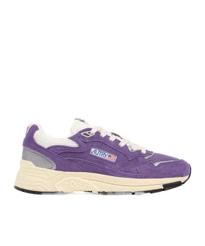 Autry Hyperway Low Sneakers In Purple