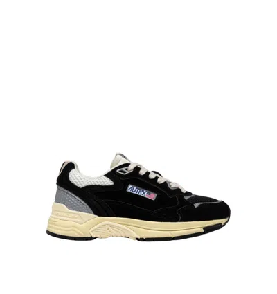 AUTRY AUTRY HYPERWAY LOWSUEDE MESH BLACK SILV SNEAKERS