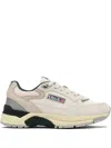Autry Hyperway Low Panelled Suede Sneakers In Multi