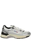 Autry Hyperway Sneaker In Mesh And Suede Sneakers Silver In Multi