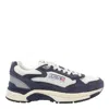 Autry Hyperway Lowsuebic Mesh Spblu Silv Sneakers In Blue