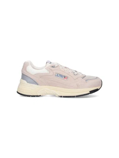 AUTRY AUTRY "HYPERWAY" SNEAKERS – CREAM