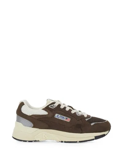 Autry Dynamic Suede And Mesh Sneakers With Action Cush Technology In Multi