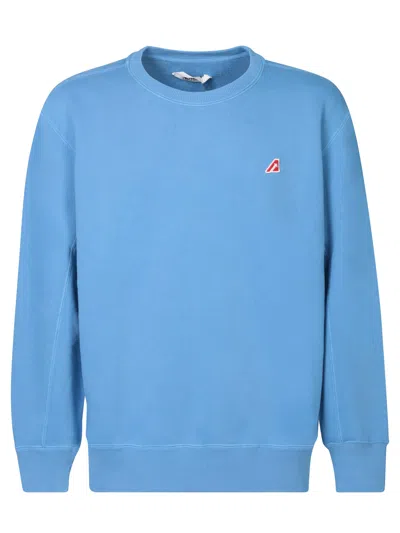 AUTRY ICON LIGHT BLUE SWEATSHIRT