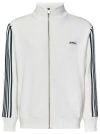 Autry Logo-patch Zip-up Sweatshirt In White