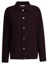 Autry Jackets & Coats In Burgundy