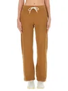 Autry Jogger Pants With Logo In Brown