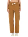 Autry Jogger Pants With Logo In Brown