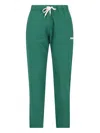 Autry Relaxed Fit Fleece Joggers For In Green