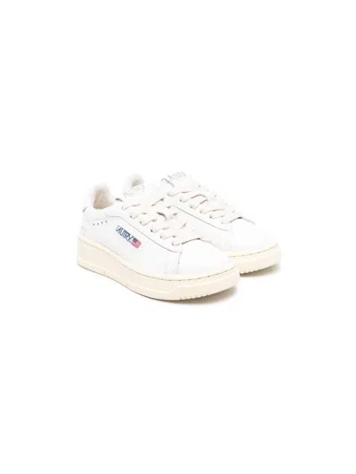 AUTRY DALLAS KIDS LOW KID LEAT LEAT,KDLKLL15 WHT WHT