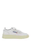Autry Kidstripes Sneaker In White