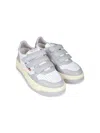 Autry Suede Kidstripes Low-top Sneakers In White