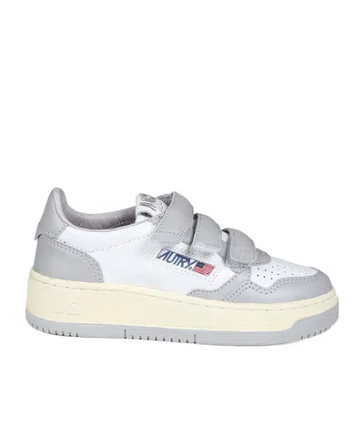 AUTRY KIDSTRIPES LOW KIDS 'WHITE / LIGHT GREY'