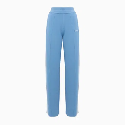 Autry Knit Trousers In Light Blue