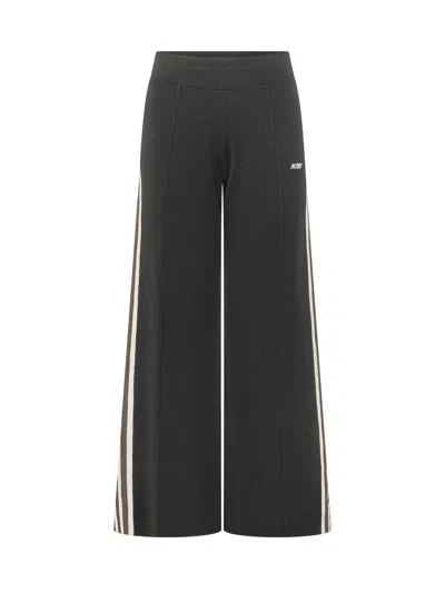 Autry Knit Trousers For The Modern Urbanite In Black