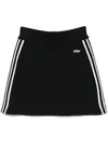 Autry Skirt With Bands On The Sides In Knit Black