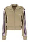 Shop Autry Knitted Tennis-style Zip Sweatshirt