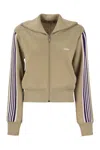 Shop Autry Knitted Tennis-style Zip Sweatshirt