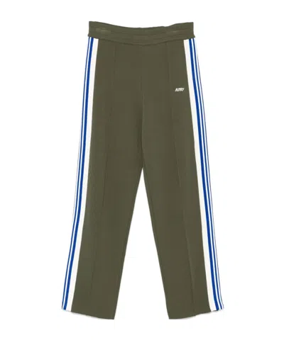 AUTRY AUTRY SIDE-STRIPED KNITTED TRACK PANTS