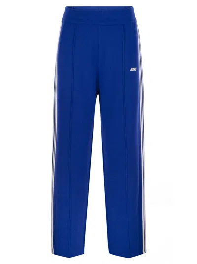 AUTRY AUTRY KNITTED VISCOSE JOGGERS