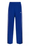 Autry Royal Blue Knitted Viscose Joggers