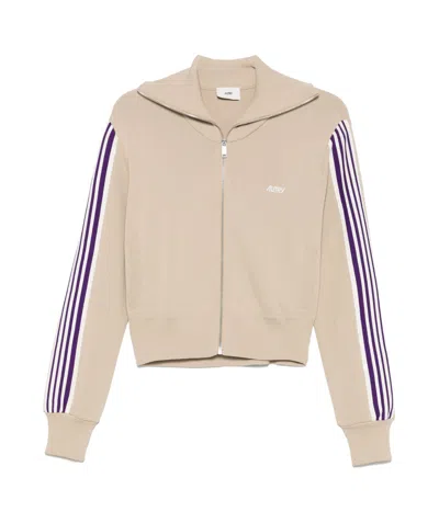 AUTRY AUTRY KNIT ZIP JACKET