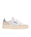 Autry Lace-up Low-cut Casual Shoes In Nude