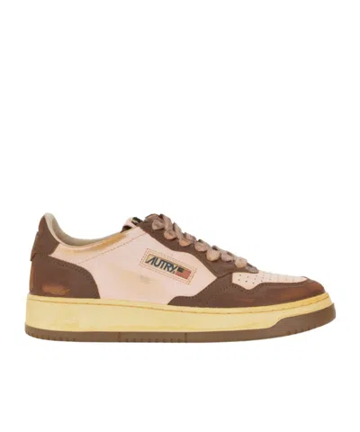 AUTRY AUTRY MEDALIST SUPER VINTAGE LOW-TOP SNEAKERS