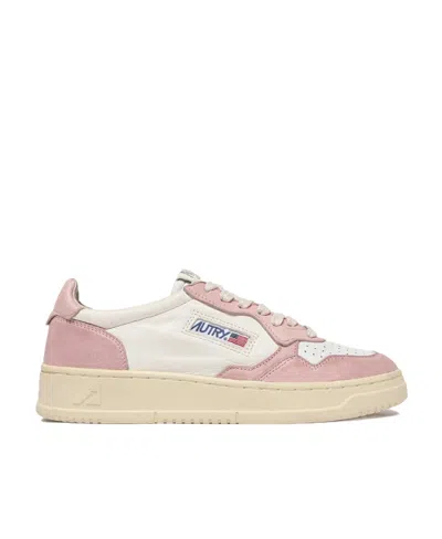 AUTRY AUTRY MEDALIST BICOLOR LACE-UP SNEAKERS