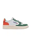 Autry Medalist Low Leather Sneakers In Nude
