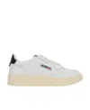 Autry Aulw Lace-up Sneakers In White