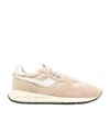 Autry Laced Sneakers In Nude
