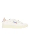 Autry Dallas Leather Sneakers In White